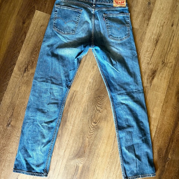 Levi's Mens 34 x 34 Classic Straight 513 Regular Wash Casual Denim Jeans - Picture 5 of 7